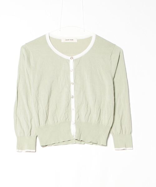 LAISSE PASSE - 新品レッセ・パッセ 七分袖カーディガン LAISSE PASSE（レッセパッセ）の「マルチビジューボタン7分袖