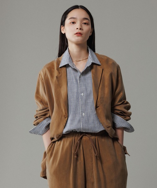 ADAM ET ROPÉ シャツジャケット キャメル・Lサイズ ADAM ET ROPÉ シャツジャケット キャメル・Lサイズ ADAM ET ROPÉ