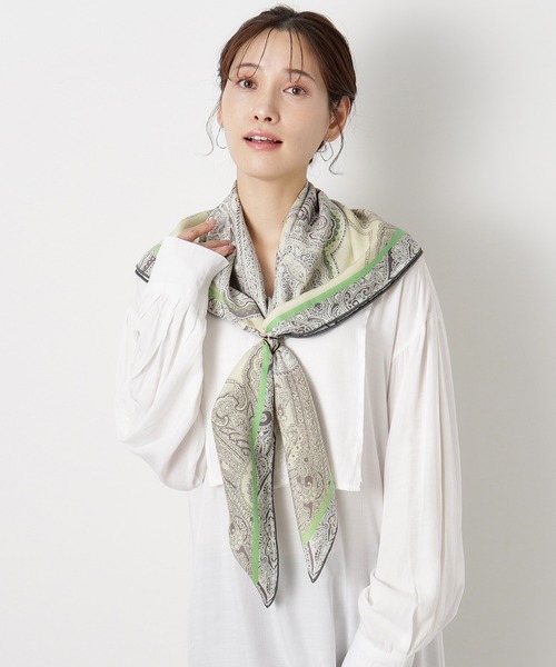 マトール2wayストール、ムーンバット ストール】スウォッシュロンドン (SWASH LONDON) Canopy シルク