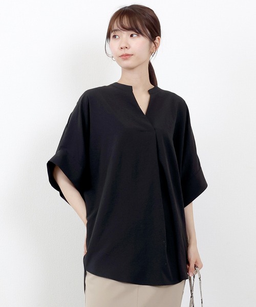 Aletta vita ブラウス シャツ エステルローンスキッパードルマン