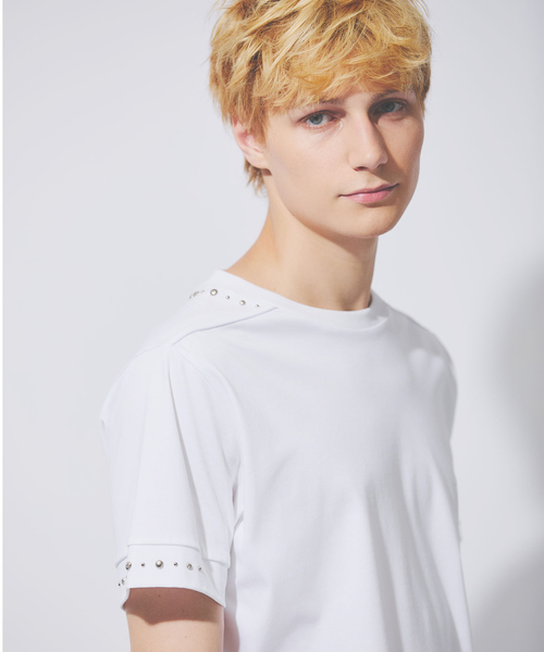 5351 POUR LES HOMMES tシャツ スタッズ 半袖 Tシャツ メンズ