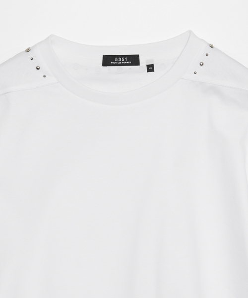 5351 POUR LES HOMMES tシャツ スタッズ 半袖 Tシャツ メンズ