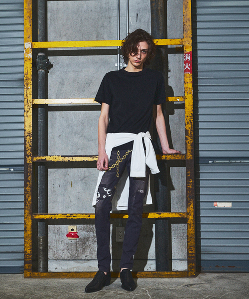 5351 POUR LES HOMMES tシャツ スタッズ 半袖 Tシャツ メンズ