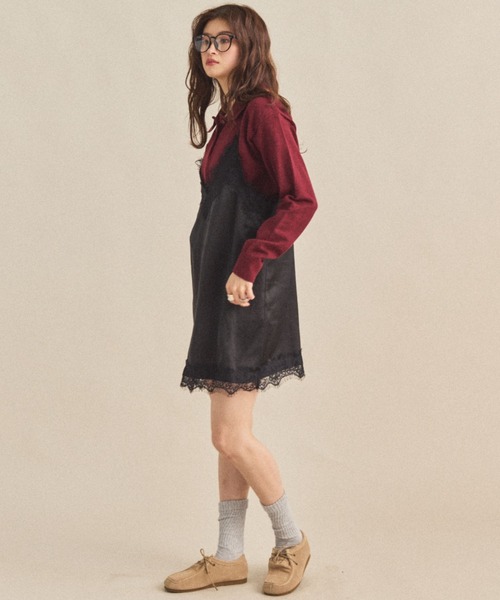 MIRROR STOKE ワンピース 「ZOZO限定／追加」LINGERIE CAMISOLE