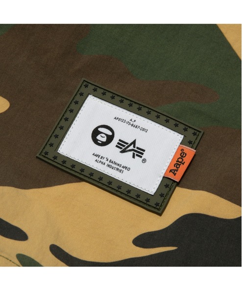 ポンチョ AAPE x  ALPHA INDUSTRIES Rain Jacket(pocketable) メンズの画像