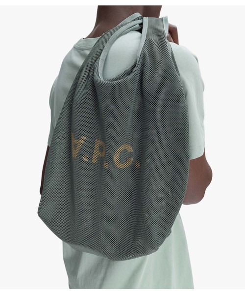 シロナガスクジラ 　A.P.C. メッシュトートバッグ Rebound Rebound ショッピングバッグ｜バッグ｜A.P.C. | アーペーセー