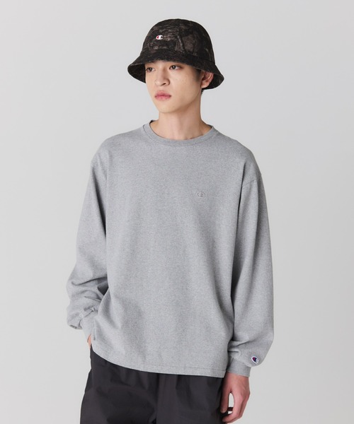 【新品未使用タグ付き】SUPREME×Champion長袖Tシャツ M グレー Champion（チャンピオン） tシャツ 「Champion/チャンピオン」直営限定