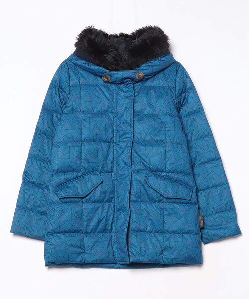 YOSOOU（ヨソオウ） ダウンジャケット 2 ブルー レディース : ZOZOTOWN