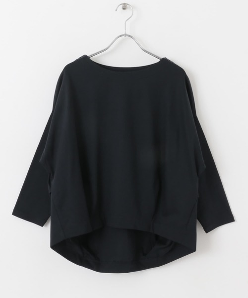 「URBAN RESEARCH DOORS」 長袖シャツ MEDIUM インディゴブルー レディース URBAN RESEARCH DOORS tシャツ コットンバックタック7分袖プル