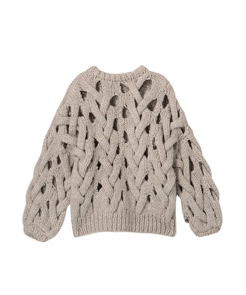 「ETRE TOKYO」 長袖ニット FREE パープル レディース_画像8