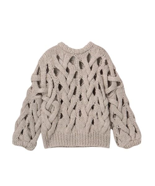 「ETRE TOKYO」 長袖ニット FREE パープル レディース_画像9