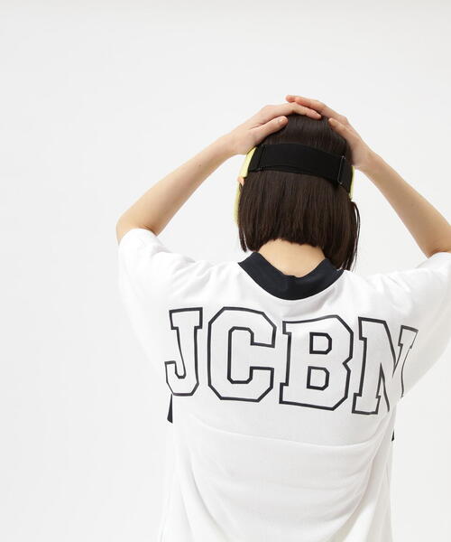 tシャツ 「Jack Bunny!!」ミニワッフル　モックネックカットソー（半袖） レディース