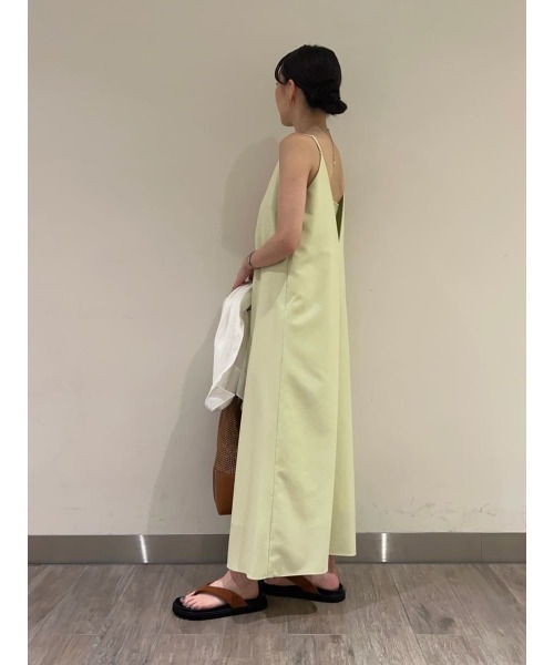 ４点　ミラオーウェン　麻　リネン　キャミワンピ　新品　サンダル 楽天市場】【SALE／50%OFF】フレンチリネンキャミワンピース
