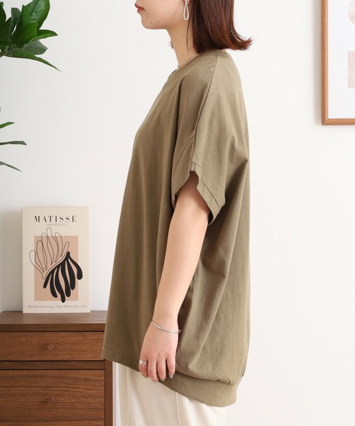 atONE（アットワン） tシャツ 立体ドルマンスリーブTシャツ レディース