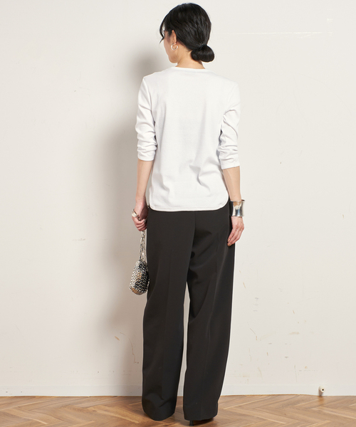 AP STUDIOパンツ AP STUDIO スラックス パンツ Newハイウエストワイドパンツ