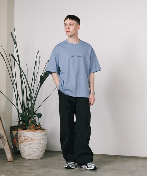   カルバンクライン CK スタンダードロゴ Tシャツ Calvin Klein tシャツ 「Calvin Klein/カルバンクライン