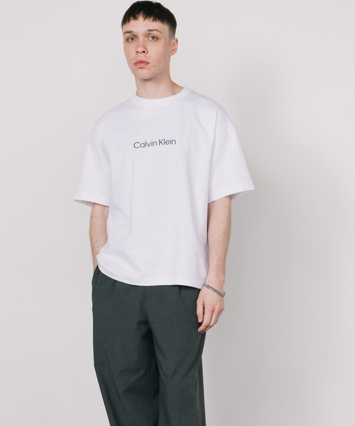 Calvin Klein tシャツ Klein/カルバンクライン SS RLXD STANDARD