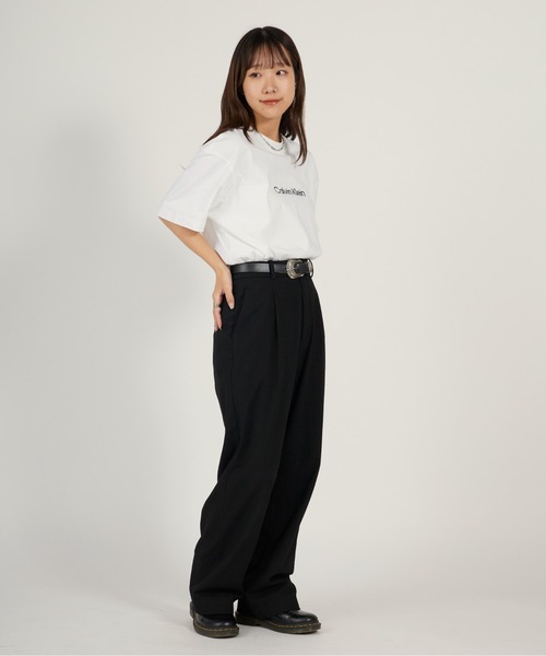 Calvin Klein（カルバン・クライン） tシャツ SS RLXD STANDARD LOGO