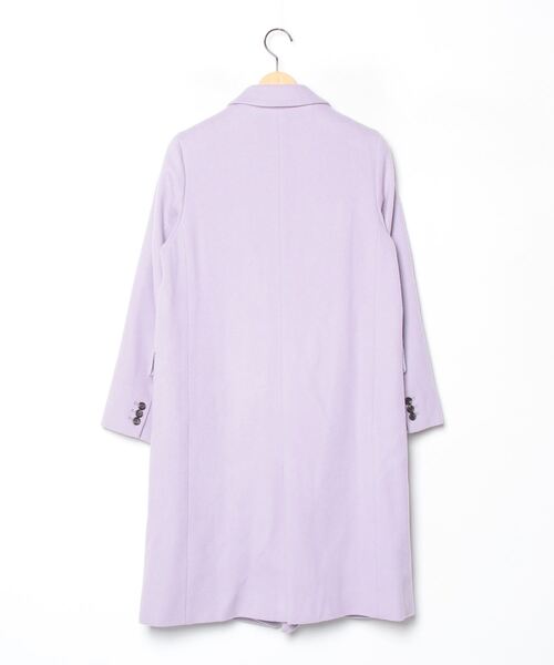 SHIPS（シップス） チェスターコート 38 ラベンダー レディース