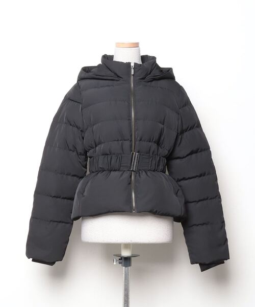 リゼクシー　ダウン　2枚目から実物の写真です RESEXXY リゼクシー フード付 ダウン コート レディース ダウン