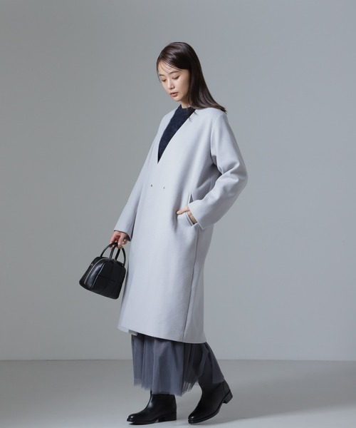 NANO universe（ナノ・ユニバース） ノーカラーコート FREE ライト