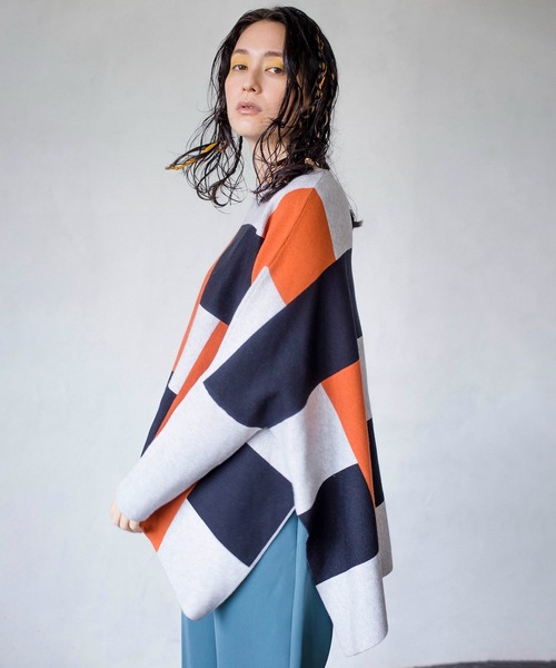 「OSMOSIS」 長袖ニット ONE SIZE ベージュ レディース OSMOSIS 「OSMOSIS」 長袖ニット ONE SIZE ベージュ レディース