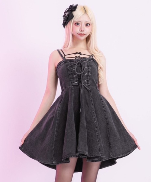 Diable baiser（ディアブルベーゼ） ワンピース コルセット風レース