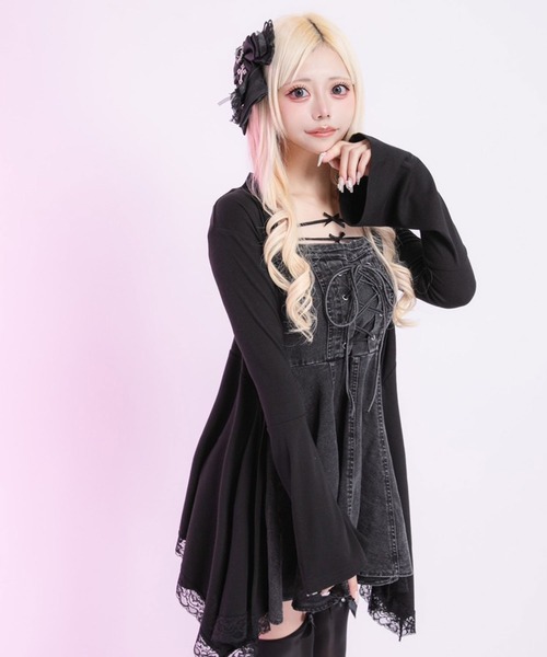 Diable baiser（ディアブルベーゼ） ワンピース コルセット風レース