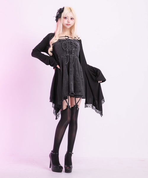 Diable baiser（ディアブルベーゼ） ワンピース コルセット風レース