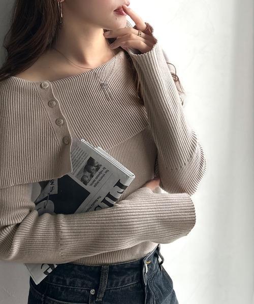 classicalelf（クラシカルエルフ） ニット セーター 上品＆繊細に華奢