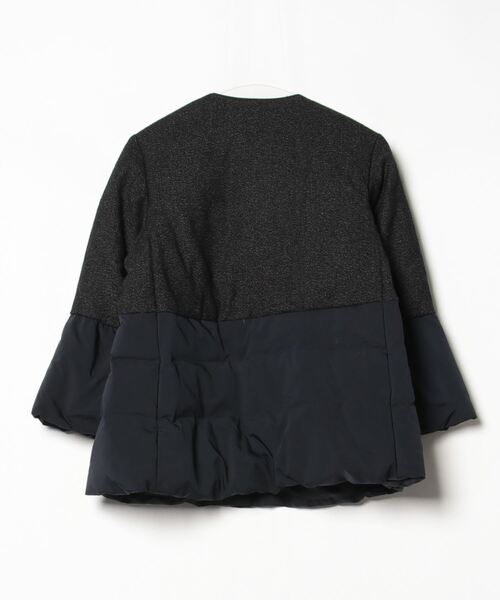 「AMACA」 ダウンジャケット 38 ブラック レディース_画像2