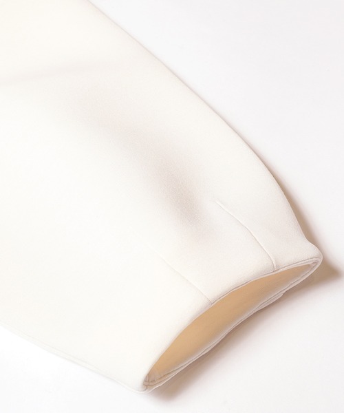 「coca（coca）」 ノーカラーコート M アイボリー レディース_画像6