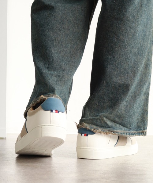  ■トミーヒルフィガーロゴ バイカラー スニーカー TOMMY HILFIGER スニーカー 「TOMMY HILFIGER/トミー