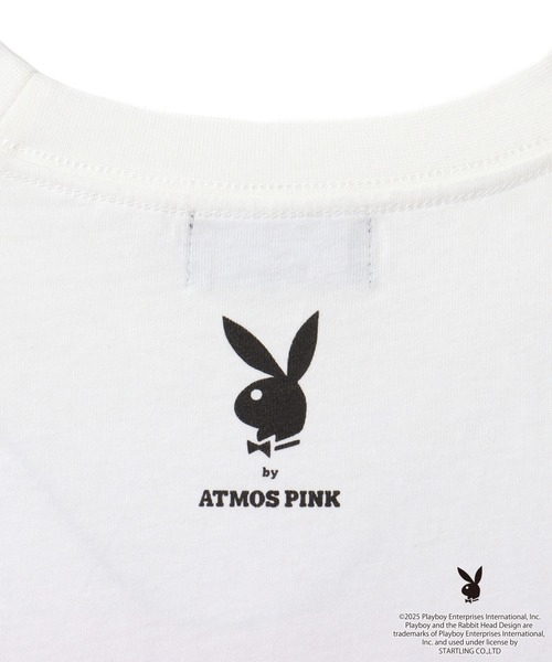 tシャツ PLAYBOY x atmos pink Big T-shirt / プレイボーイ アトモス ピンク ビッグ T シャツ 「SP」 レディー PLAYBOY tシャツ x atmos pink Big T-shirt / プレイボーイ