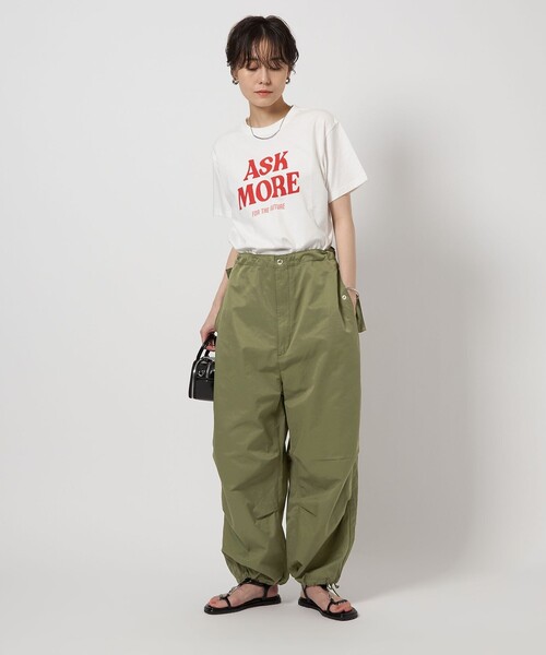 新品未使用オリーブグリーンサロペットM green label relaxing サロペット オーバーオール 「MFG