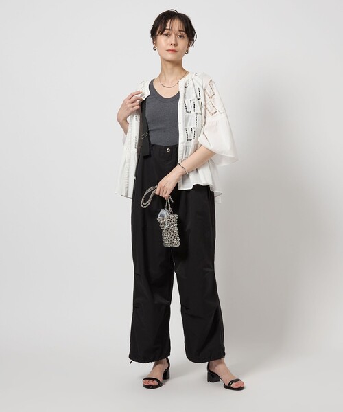 green label relaxing サロペット　インド綿 green label relaxing サロペットインド綿