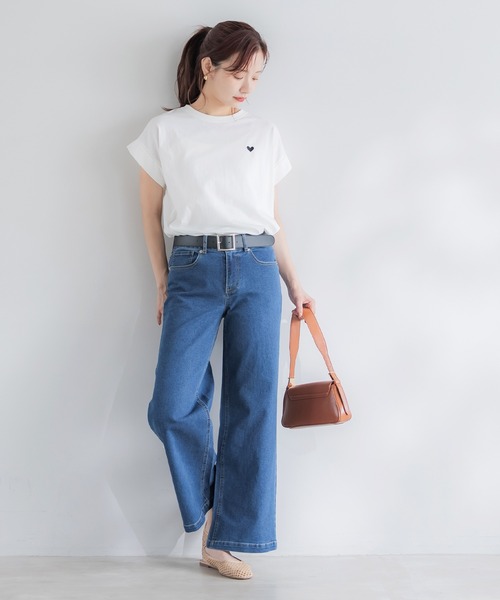 tシャツ フレンチスリーブロゴTシャツ レディース | coca | 08