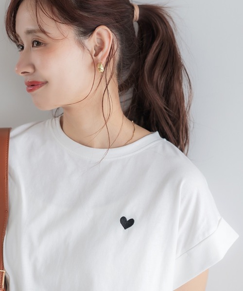 tシャツ フレンチスリーブロゴTシャツ レディース | coca | 09