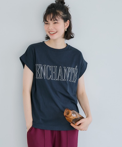 tシャツ フレンチスリーブロゴTシャツ レディース | coca | 19