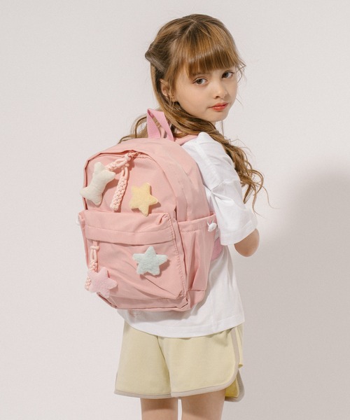 白桃 grape リュック URBAN CHERRY リュック もこもこモチーフデザインバックパック