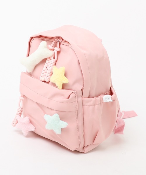白桃 grape リュック URBAN CHERRY リュック もこもこモチーフデザインバックパック