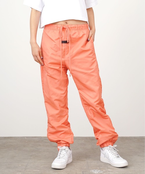 fog essentials パンツ　反射フォント　ピンク裏起毛 FOG ESSENTIALS（エフオージーエッセンシャルズ） パンツ FOG