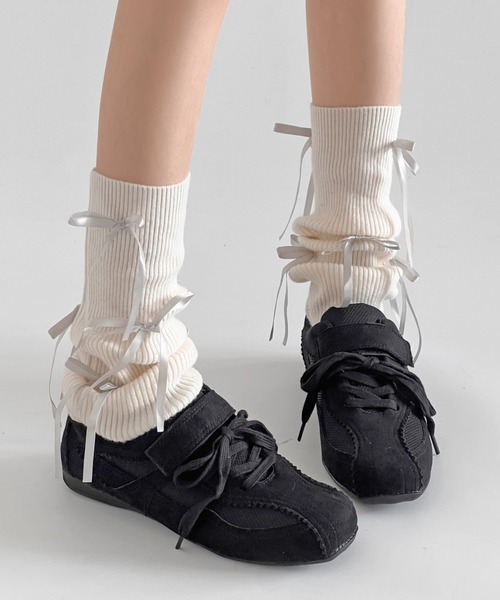Shoes in Closet（シュークロ） スニーカー 超軽量 2WAY レース紐付