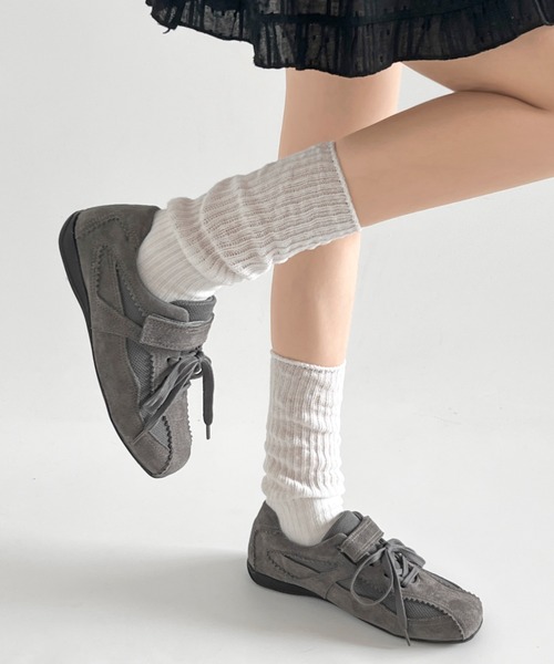 Shoes in Closet（シュークロ） スニーカー 超軽量 2WAY レース紐付