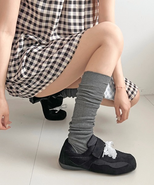 Shoes in Closet（シュークロ） スニーカー 超軽量 2WAY レース紐付
