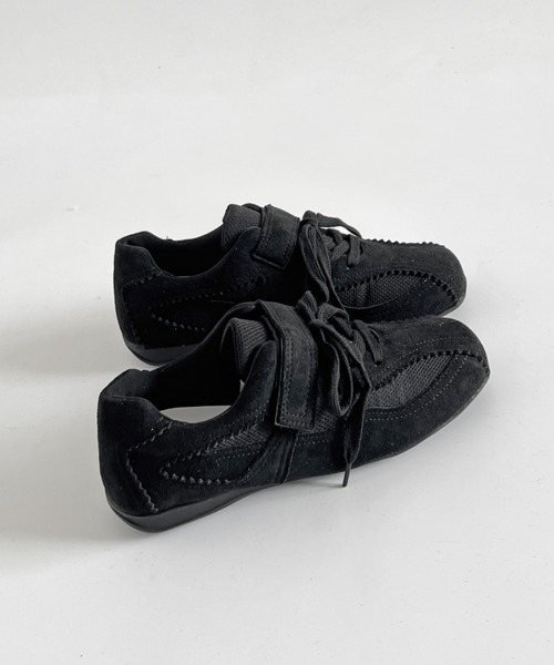 Shoes in Closet（シュークロ） スニーカー 超軽量 2WAY レース紐付