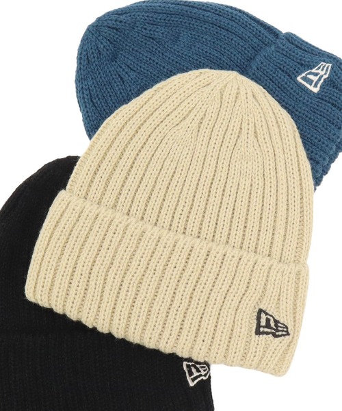 NEW ERA（ニューエラ） ニット帽 ニットキャップ ニット帽 無地 ホール
