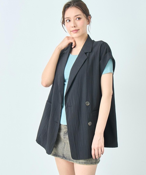新品タグ付き　SNIDEL リネンライク　ジャケット Snidel(スナイデル) 23SS リネンライクジャケット SWFJ231072