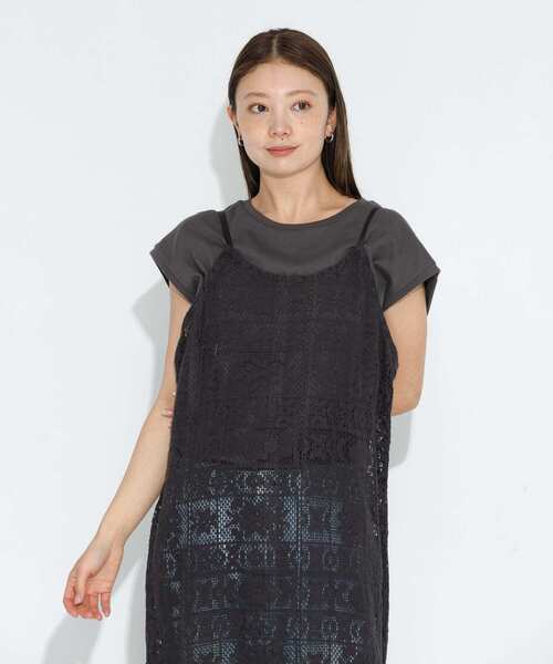 URBAN RESEARCH Sonny Label ワンピース レースキャミワンピース