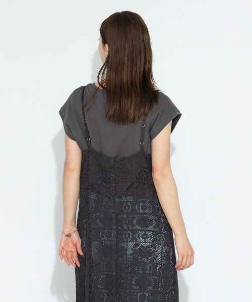 美品★URBAN RESEARCH ネイビー レースワンピース セール】 インナー付レースワンピース （ワンピース）｜URBAN